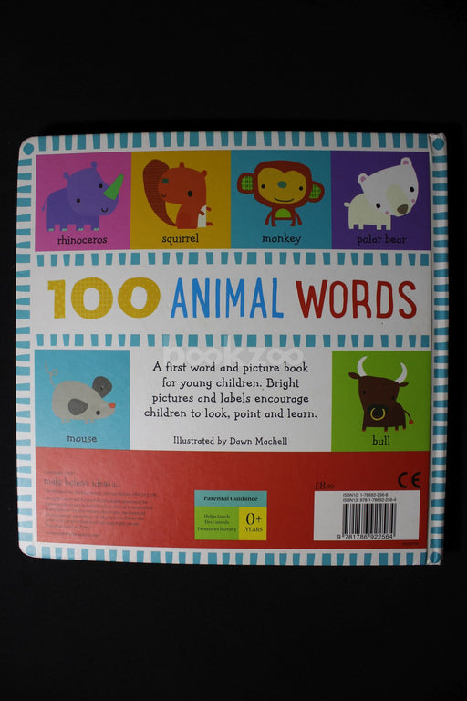 100 First Animal Words 