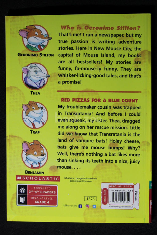 Geronimo Stilton:Red Pizzas for a Blue Count-7