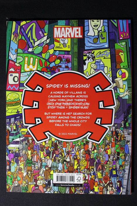 Where's Spidey?: A Spider-Man search & find book