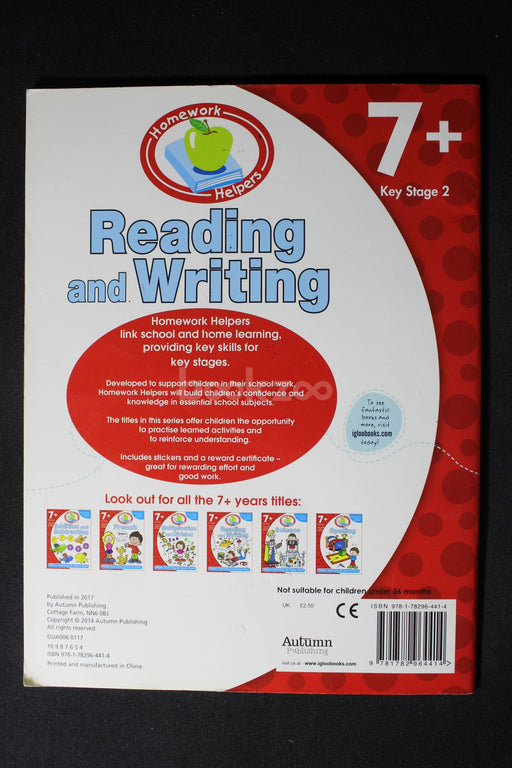 Reading & Writing (Homework Helpers)-7+