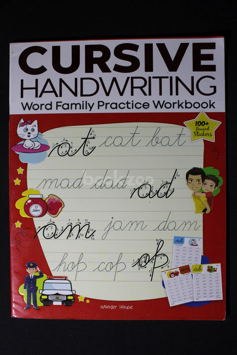 Cursive Handwriting: Word Family: Practice Workbook