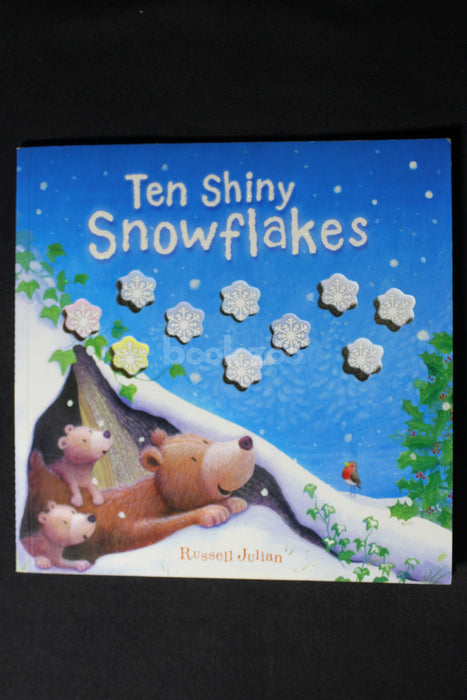 Ten Shiny Snowflakes