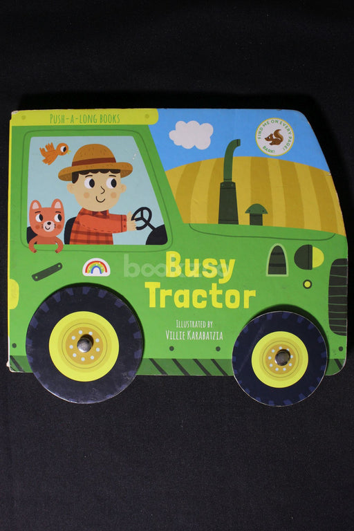 Push-A-Long Books: Busy Tractor!