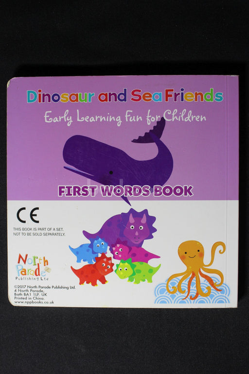 Dinosaur and sea friends- First words book