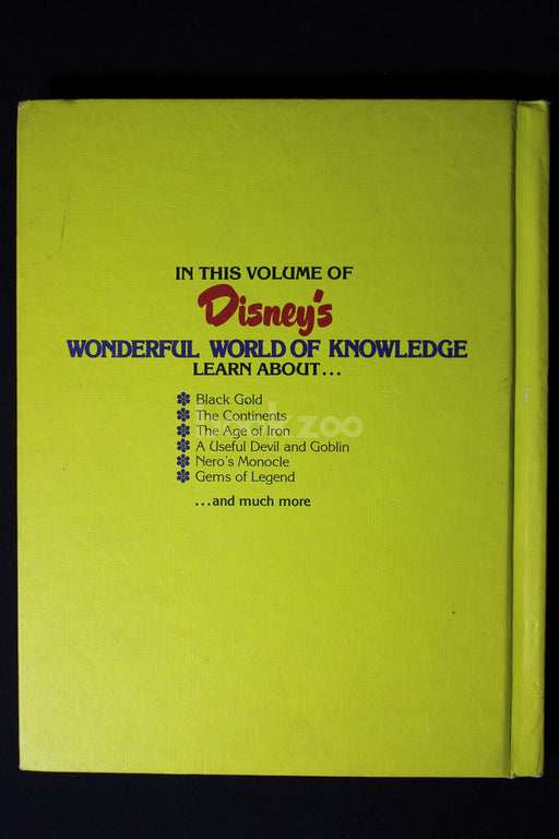 Disney's wonderful world of knowledge  Volume 8: Treasures of the earth 