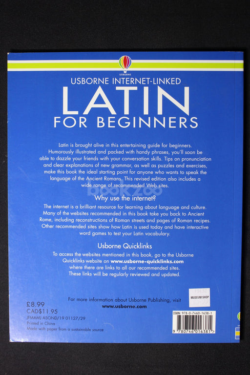 Usborne internet-linked Latin for beginners