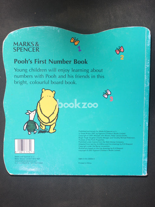 Pooh's First Number Book