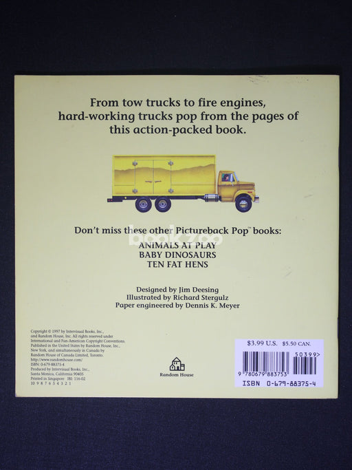 Busy Trucks  (pop up book)