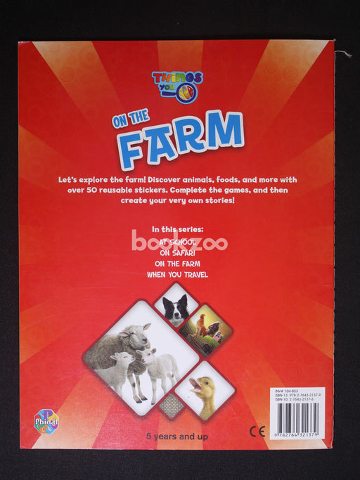 On The Farm Sticker Book