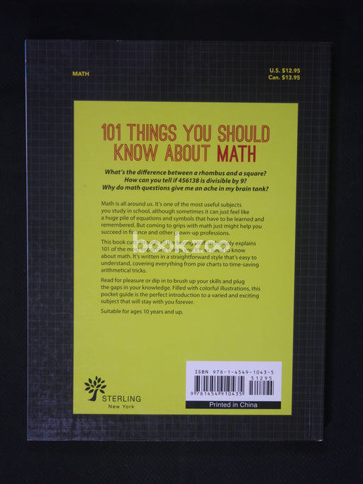 101 Things You Should Know about Math