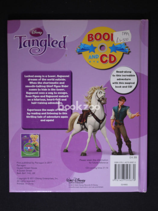 Rapunzel: Book &amp; CD (Tangled)