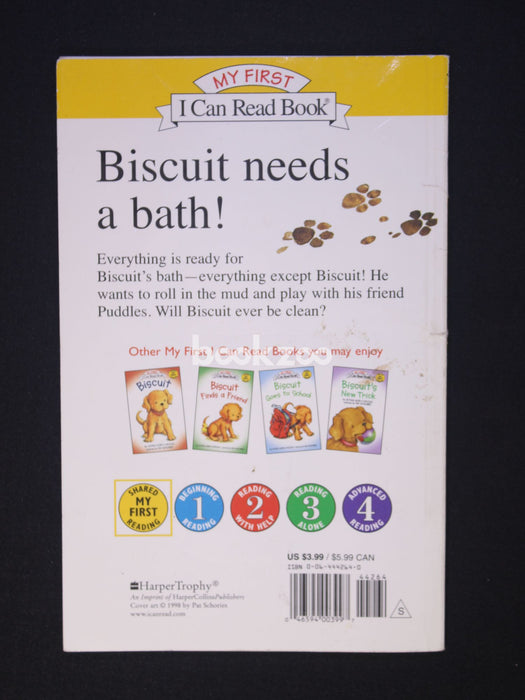 I can Read: Bath time for Biscuit, Level 1