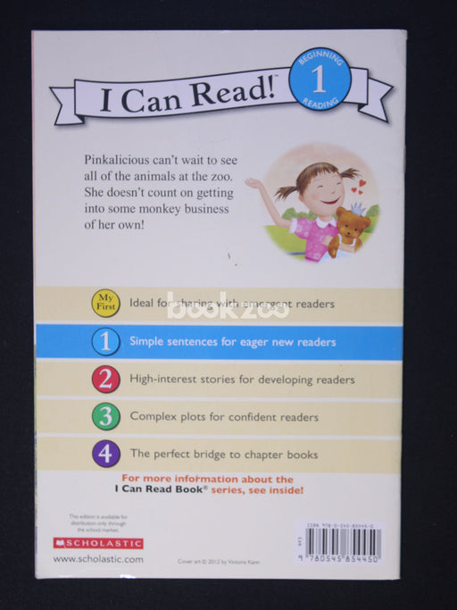 I can Read:Pinkalicious and the Pinkatastic Zoo Day,Level 1