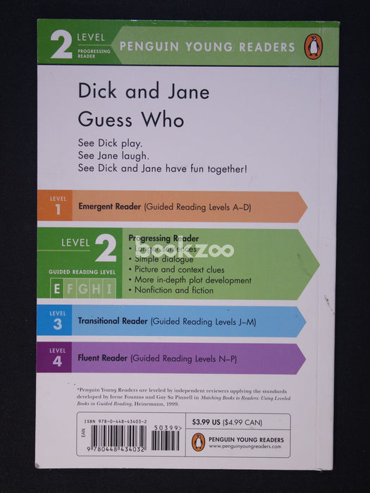 Dick and Jane: Guess Who, Level 2