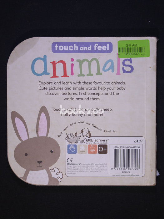 Little Learners: Touch & Feel 'Animals'