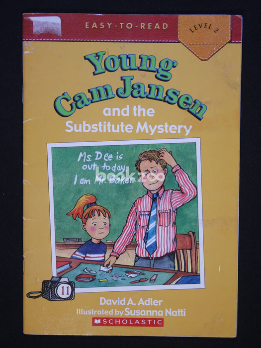 Easy to Read Level 2: Young Cam Jansen And The Substitute Mystery