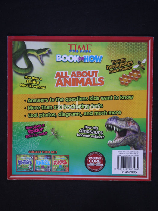 Time For Kids Book of How: All About Animals
