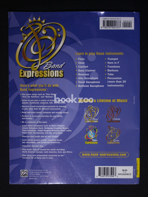 Band Expressions, Alto Saxophone: Book Two
