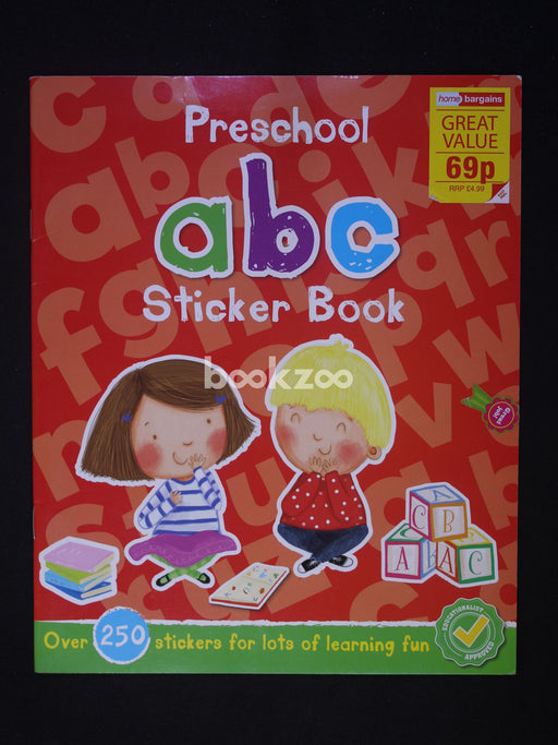 Preschool abc Sticker book