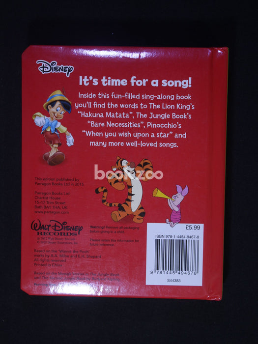 Disney Singalong Books