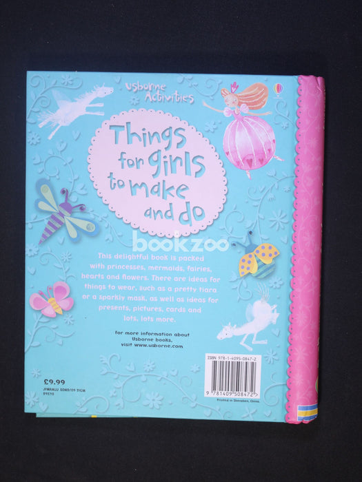 Things for Girls to Make and Do (Usborne Activities)