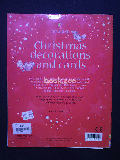 Christmas Decorations and Cards (Usborne Activities)