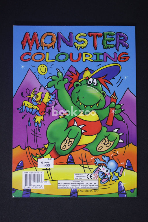Monster colouring Book