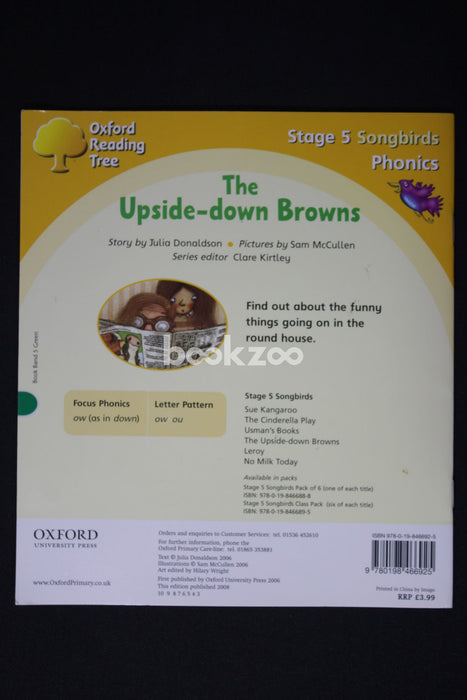 The Upside Down Browns (Oxford Reading Tree: Songbirds)