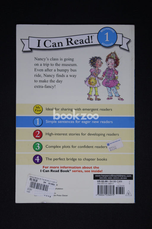 I can read: Fancy Nancy at the Museum, Level 1