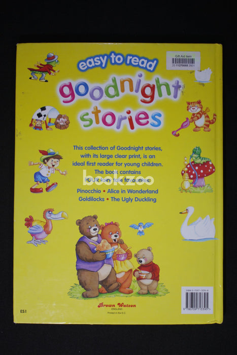 Easy To Read Goodnight Stories