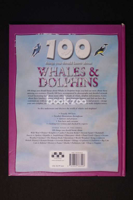 100 things you should know about Whales and Dolphins