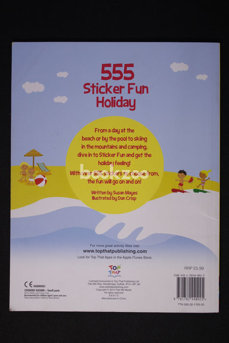 555 Sticker Fun Holiday