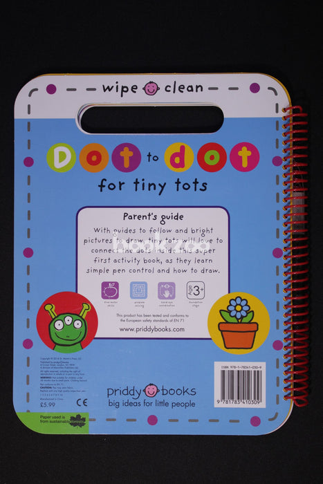 Dot to Dot for Tiny Tots: Wipe Clean Spirals