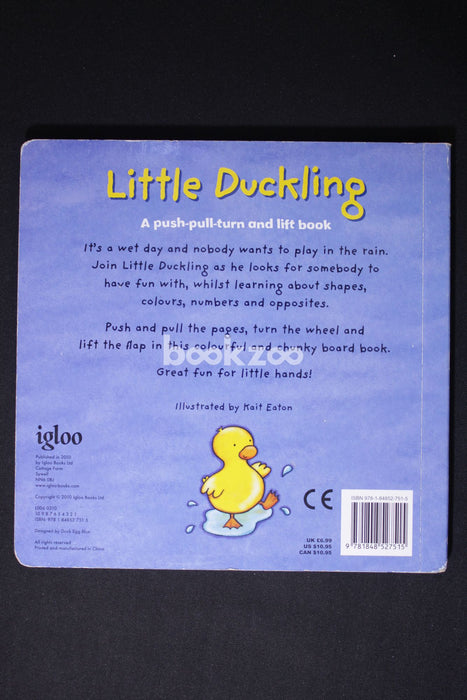 Little duckling A push pull turn and lift book