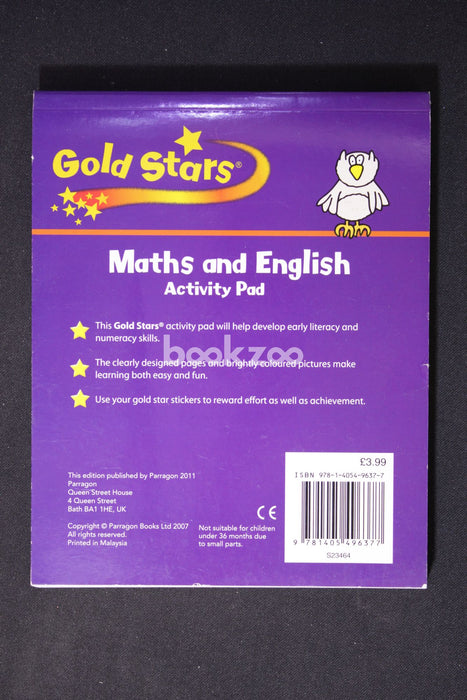 Gold Stars: KS1 Activity Pad, Age 5-7 Maths & English