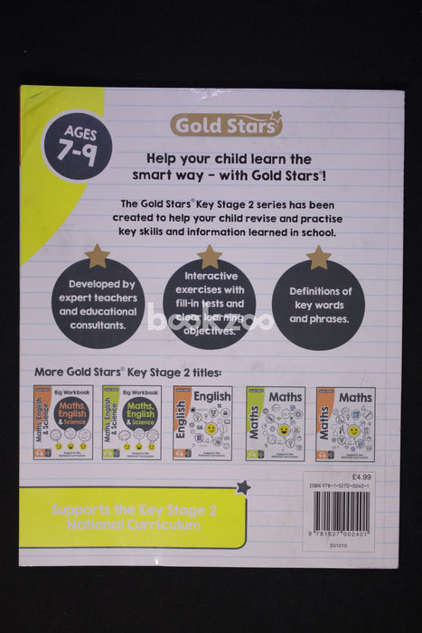 Gold Stars English Ages 7-9 Key Stage 2