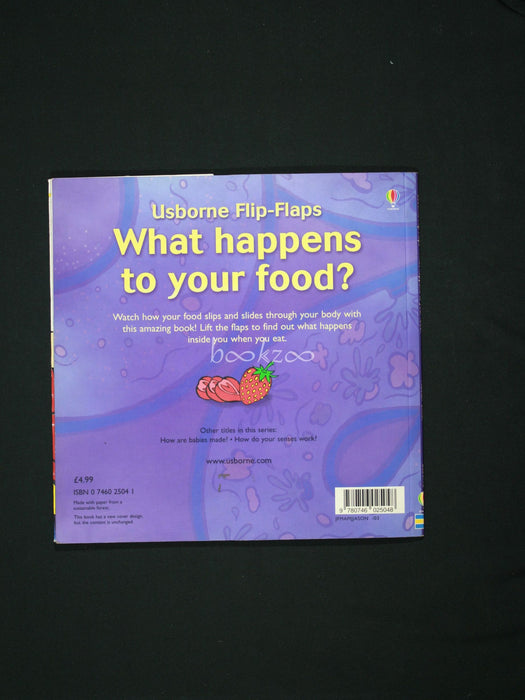 What happens to your food? (Usborne Flip-Flaps)