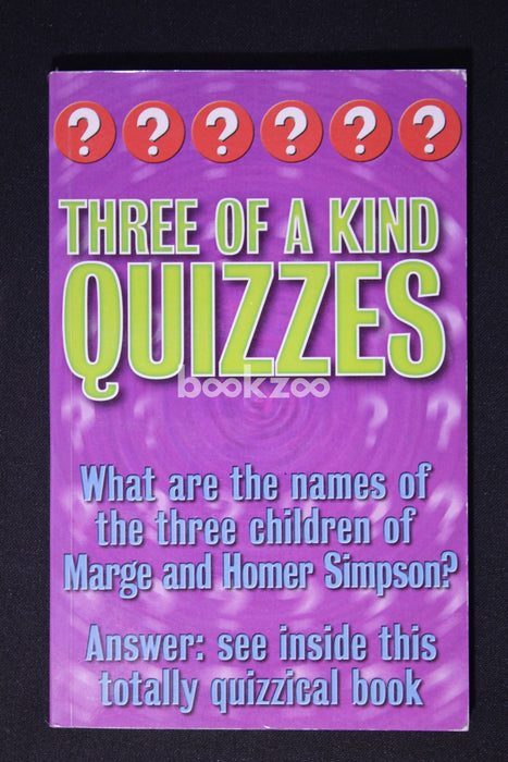 Three of a Kind Quizzes