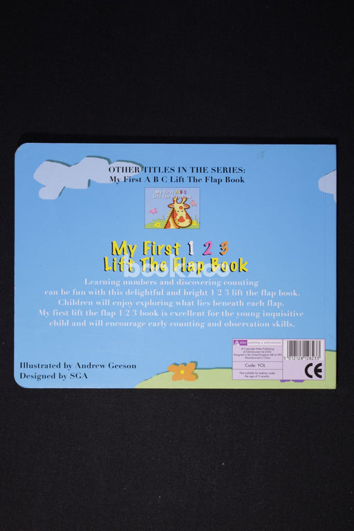 My First 1 2 3 Lift The Flap Book