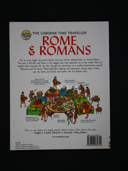 Rome and Romans (Usborne Time Traveller)