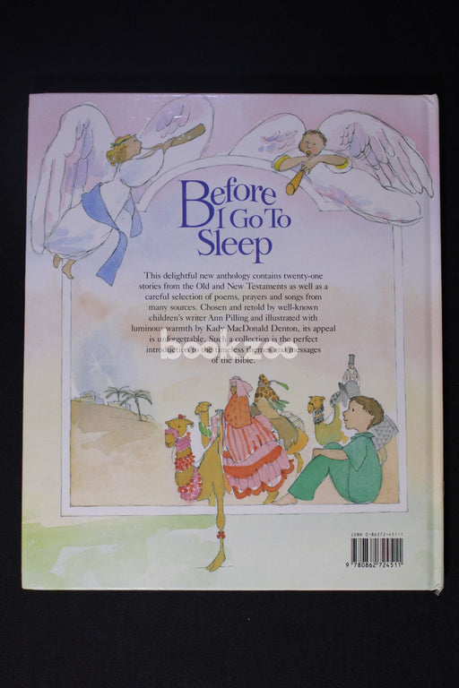 Before I Go To Sleep: Bible Stories, Poems And Prayers For Children
