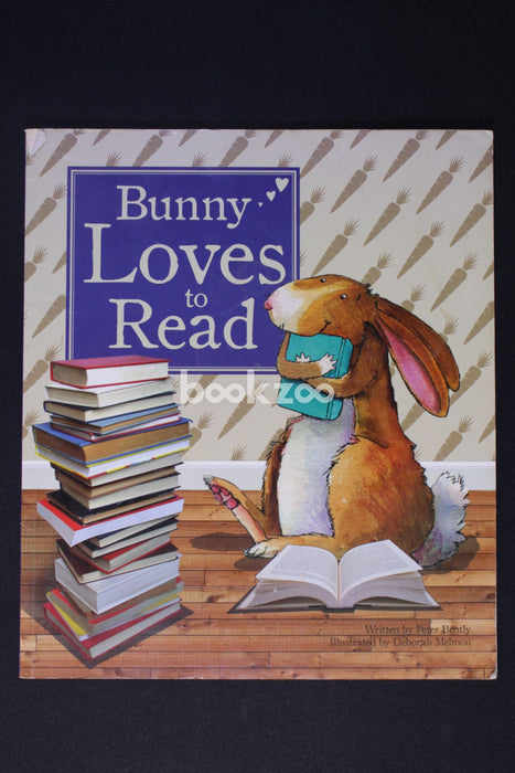 Bunny loves to read