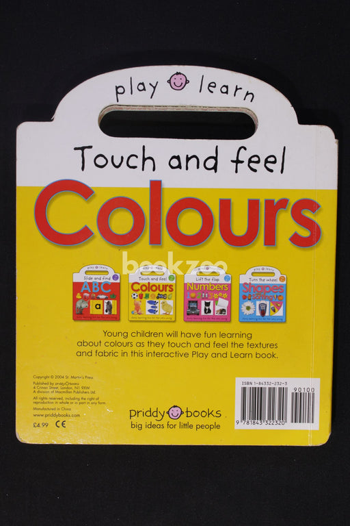 Play and Learn - Colours (Touch & Feel)