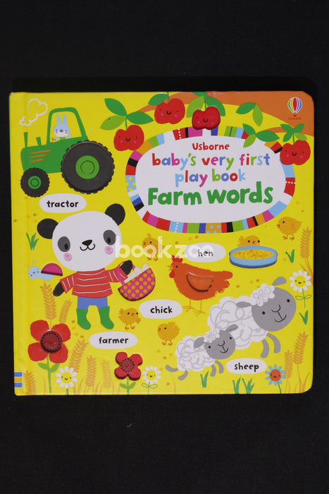 Usborne:Baby's Very First Play Book Farm Words