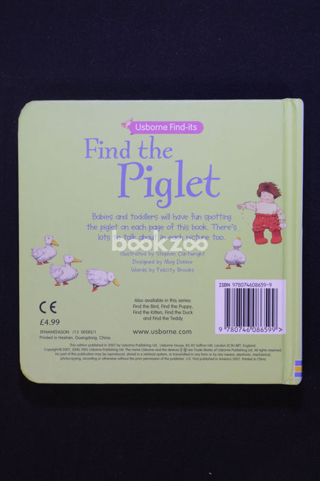 Find The Piglet (Usborne Find It Board Books)