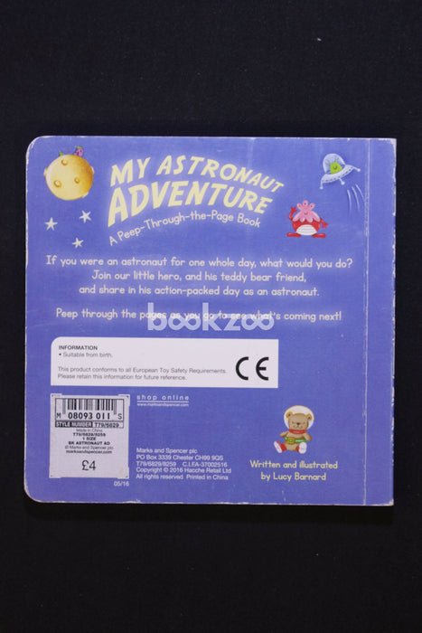 My Astronaut Adventure: A Peep-Through-The-Page Book