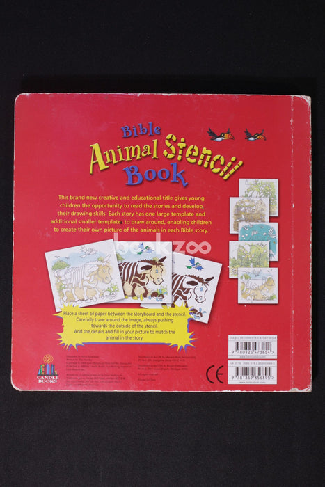 Bible Animal Stencil Book