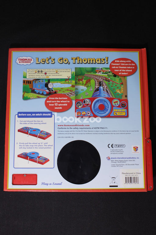 Thomas & Friends - Let's Go Thomas! Interactive Steering New Board Book