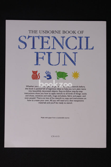 The Usborne Book of Stencil Fun