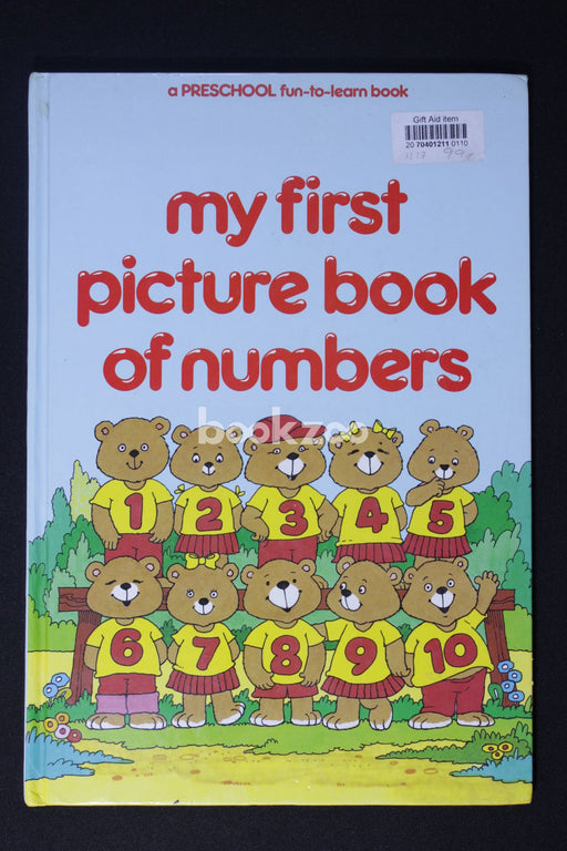 My first picture book of numbers